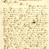 Letter from Charles D. Fontain to Mississippi Governor John J. Pettus I.png